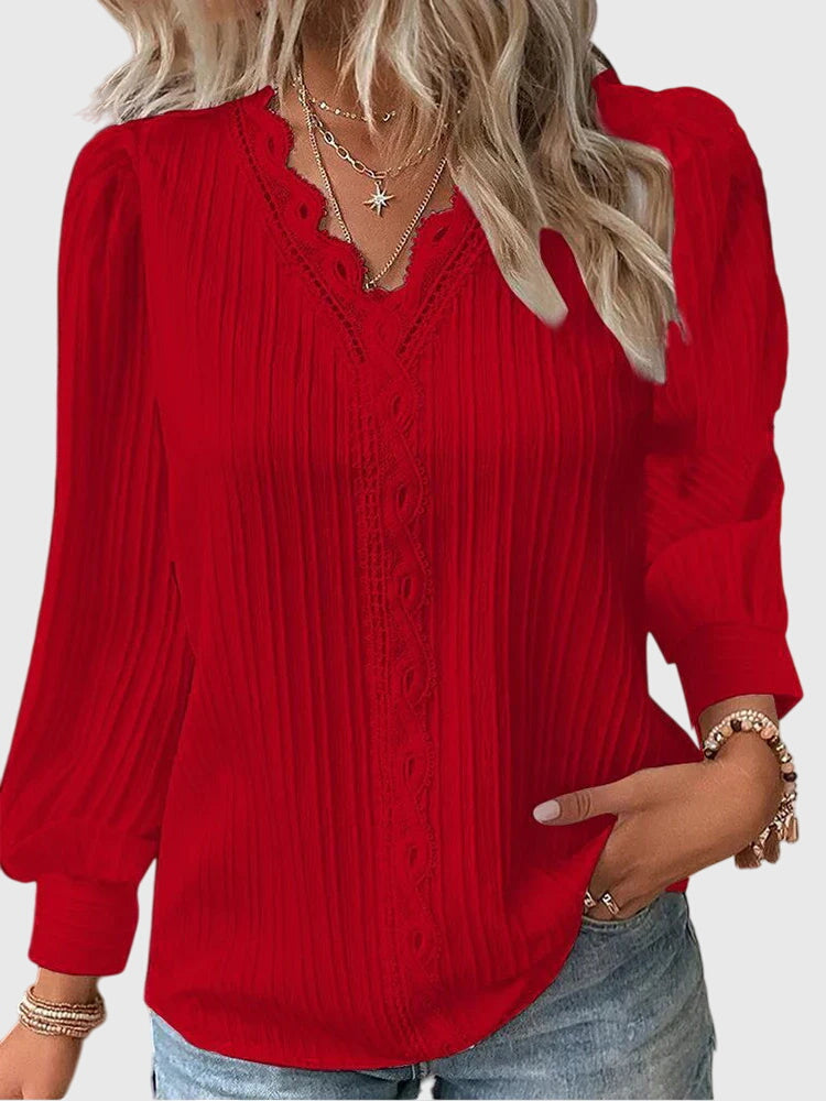 Sophia | Elegant Pullover Blouse