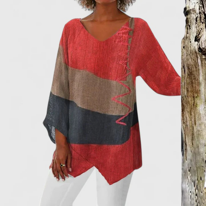 Sophia | Elegant V-Neck Tunic