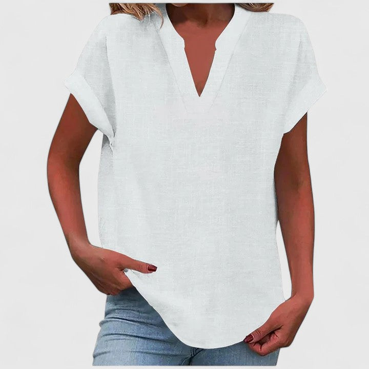 Sophia | Comfortable V-Neck Blouse