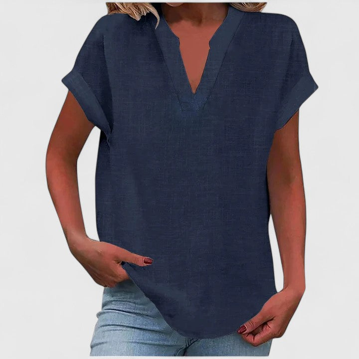 Sophia | Comfortable V-Neck Blouse