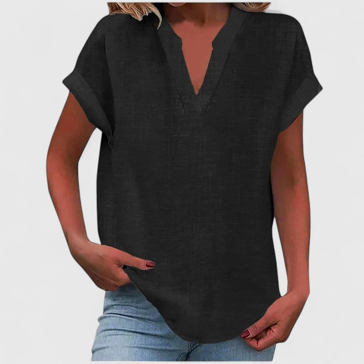 Sophia | Comfortable V-Neck Blouse